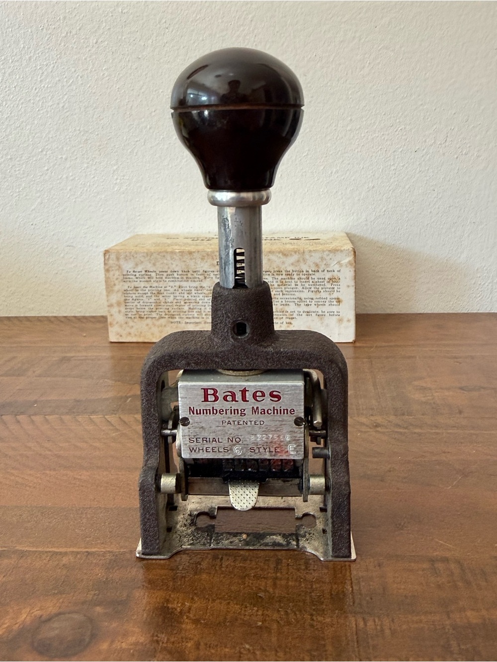 Bates Numbering Machine - Picture 3 of 14